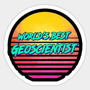 Funny Geoscientist Gift Sticker
